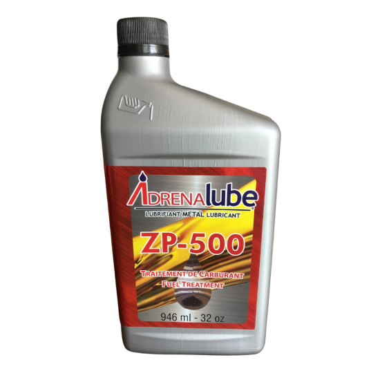 ZP-500 ADDITIF ‘TRAITEMENT LUBRIFIANT POUR CARBURANTS’  946 ml - 32 oz